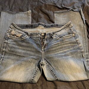 Vigoss Women's Boot Cut Jeans in Classic Blue